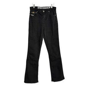 BILT Iron Workers Kevlar Reinforced Motorcycle Riding Jeans Black Moto Pants 10